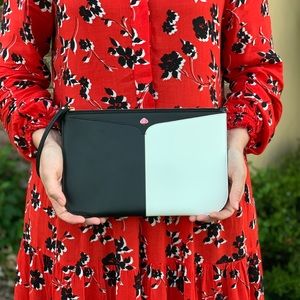 Kate Spade medium wristlet and card holder wallet
